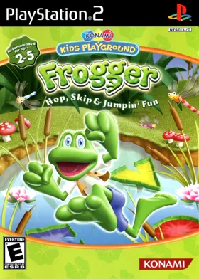 Konami Kids Playground - Frogger - Hop, Skip & Jumpin' Fun box cover front